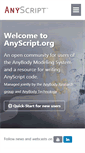 Mobile Screenshot of anyscript.org